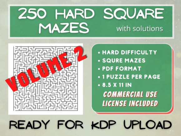 Explore 250 Hard Square Mazes V002