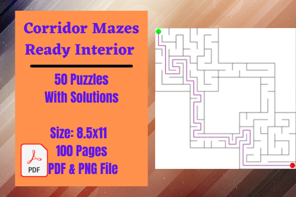 Explore Creativity with Kids Corridor Mazes Book