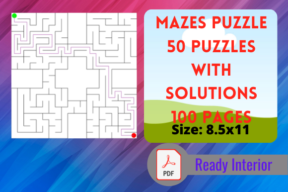 Explore the Fun and Educational Benefits of Kids Quad Maze 8.5x11 Puzzle for KDP