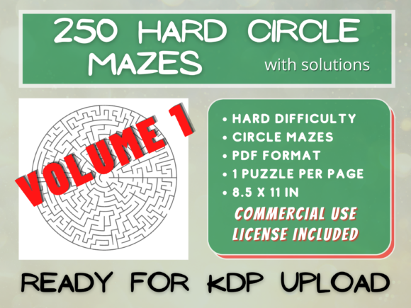 Explore the Intricacies of 250 Hard Circle Mazes V001: A Comprehensive Guide