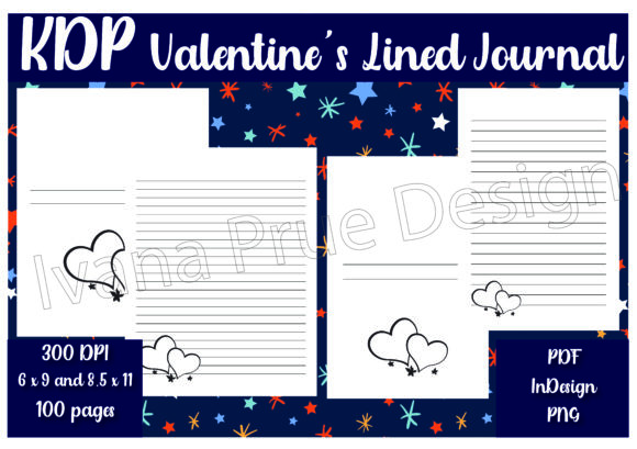 Explore the Versatile KDP Valentine's Lined Journal Interior for Creative and Practical Use