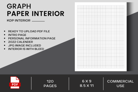 Mastering Your Projects with Graph Paper, PDF KDP Interior