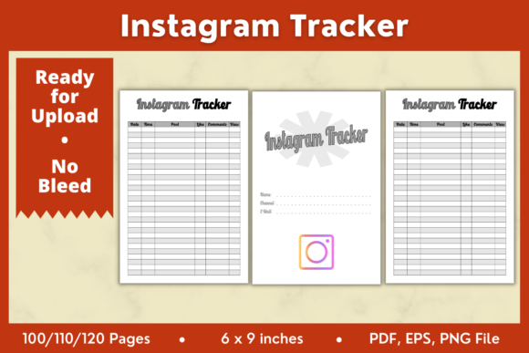 Maximizing Your Instagram Strategy with the Instagram Tracker KDP Interior 6x9in