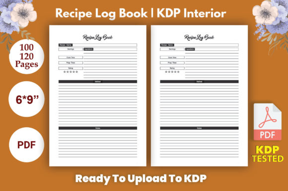 Recipe Log Book KDP Interior: A Comprehensive Guide for Publishing Success