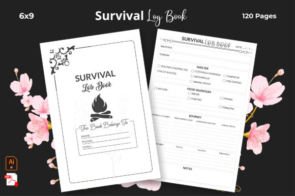 Survival Logbook – KDP Interior: A Designer's Essential