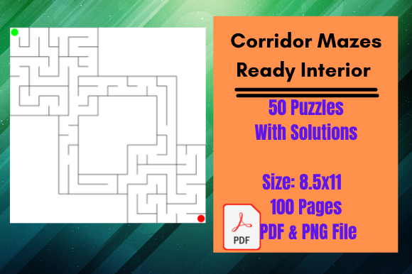 Unlock Creativity and Fun with the KDP Interior Maze Puzzle Book