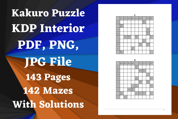 Unlocking the Potential of Kakuro Interior Books for KDP Business