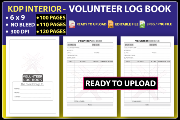 Volunteer Log Book: A Versatile Tool for Tracking and Managing Your Volunteer Efforts